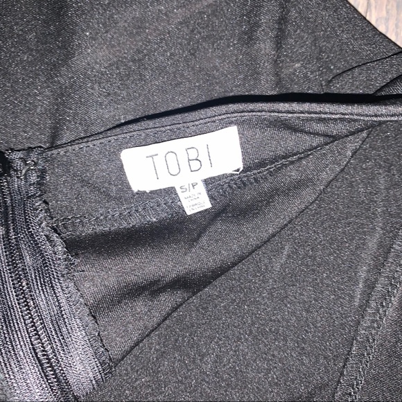 Black Tobi Long Pants Tank Top Strappy Jumpsuit - Picture 4 of 4